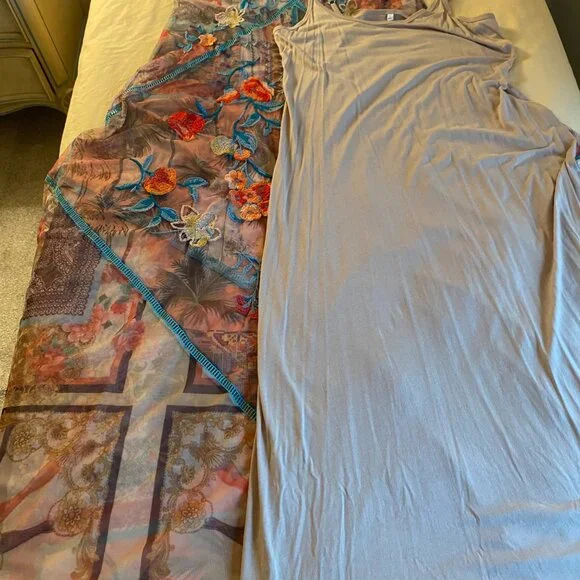 Johnny Was Jolene Mesh Dress - Picture 5 of 5